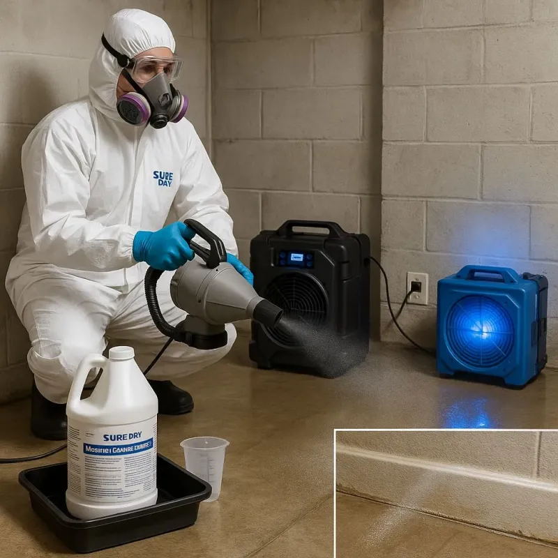 Sanitization and Odor Removal process in Columbia, SC