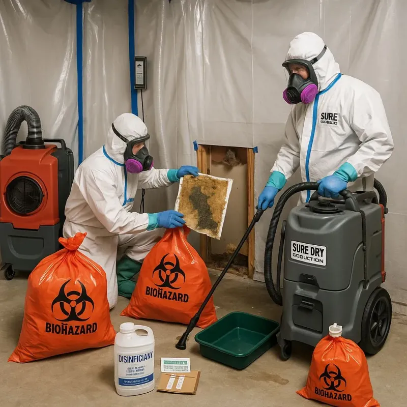 Contaminated Water Handling Protocols process in Columbia, SC